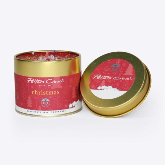 Potters Crouch - Candle Tin - Christmas